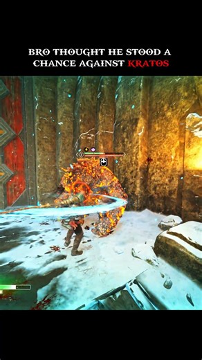 Kratos Ghost of Sparta vs Ogre first encounter #godofwar #godofwar2018 #shorts