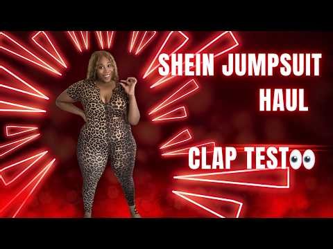 SHEIN Jumpsuit Try-on Haul + Curvy CLAP TEST! 🍑 (2026 Haul)