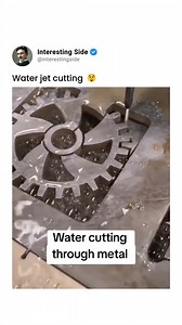 301K views · 1.9K reactions | Water jet cutting is a versatile...