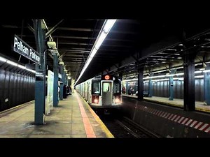 IRT Subway Special! R188 (7) Test Train passes Pelham Parkway (NYW&B)