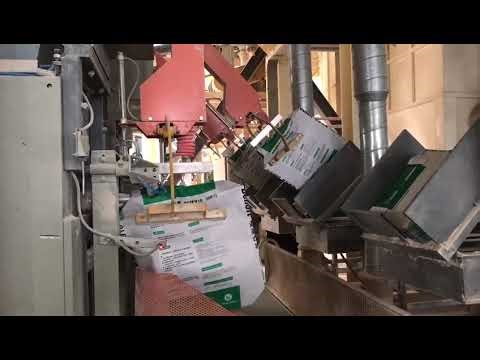 fully automatic valve bag packing machine, automatic valve bag filling system