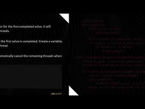 How to Terminate Parallel Threads in DoCplex Upon Completion