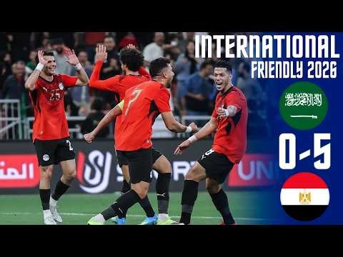 Saudi Arabia vs Egypt | 0-4 | Highlights | International Friendly 2026 | Saudi Arabia Egypt