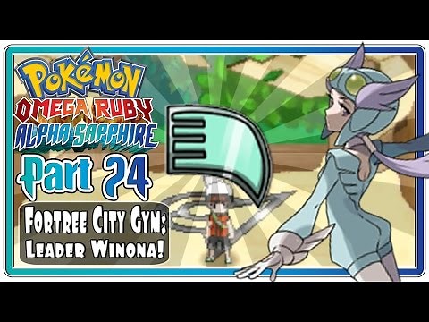 Pokemon Omega Ruby and Alpha Sapphire - Part 24: Fortree City Gym | Leader Winona! (FaceCam)