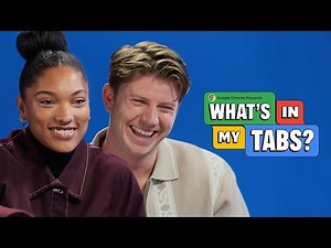 Tara Davis-Woodhall and Hunter Woodhall Dive Into Exotic Plants | What’s In My Tabs | Google Chrome
