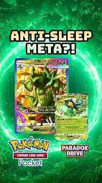 ANTI-SLEEP META?! Push to Master Rank This Mega Sceptile Deck!|Pokemon TCG Pocket #pokemontcgpocket