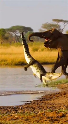 How to make a Crocodile fly 🐊💨 (Tutorial by Elephant) #shorts #fyp #viral