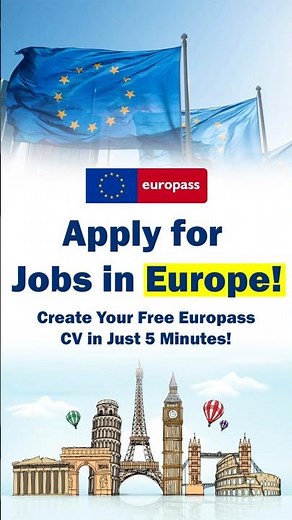 How To Create Europass Cv | How To Apply Europass Cv | Europass Cv Online