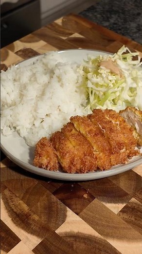 let’s make chicken katsu #chickenkatsu #recipe