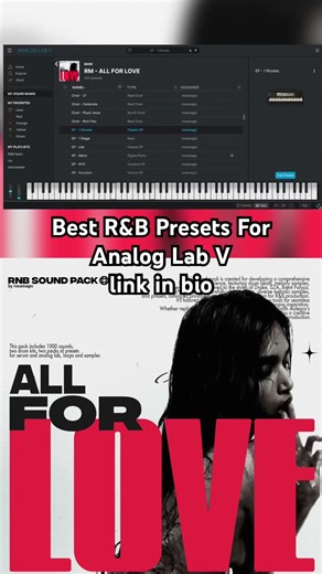 Best R&B Presets For Analog Lab #flstudio #beats #analoglab #rnbtypebeat #draketypebeat