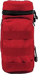 Rothco Tactical Water Bottle Pouch - MOLLE Compatible Hydration Accessory 32 Ounces (Red)