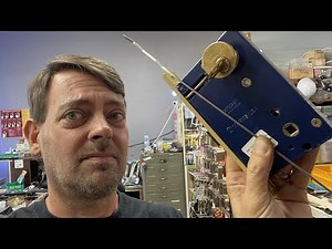 repairing Marks 22AC3 Mortise Lock with a windshield wiper