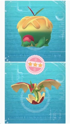 Hundo Appletun & Flapple in PokemonGo 🍎 #pokemongoshorts