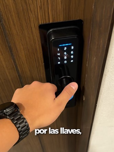 Cerradura Inteligente Steren: Seguridad y Acceso Sin Llaves