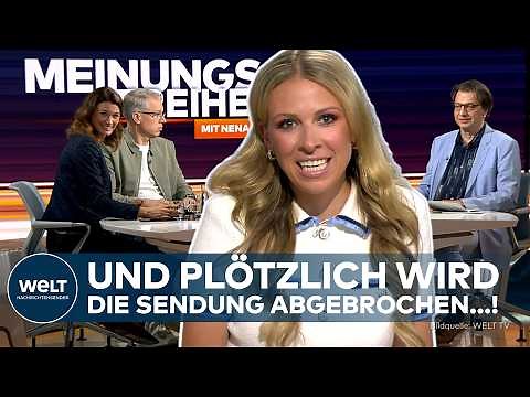 ALARM BEI WELT MEINUNGSFREIHEIT! Mitten in der Sendung ‒ plötzlich wird das Studio geräumt