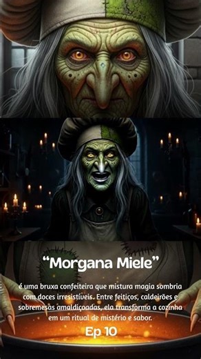 10. Morgana Miele: Os Macarons da Meia-Noite #Monstrubers #Shorts #confeitaria