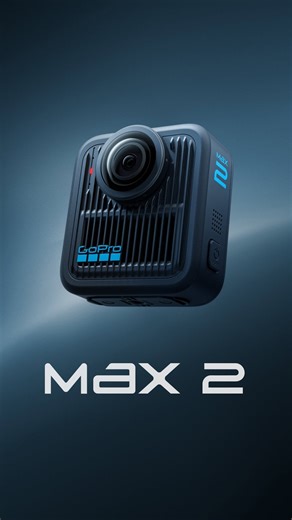 DSLR ZONE on Instagram: "#GoProMAX2 is here ​🚨​ Industry-leading, true 8K 360 video delivers 21% more resolution than the competition, resulting in unmatched image quality that you only get from #GoPro. ​​ ​​​✔️​ Emmy®️ Award-Winning 360 technology ​​​✔️​ The only true 8K 360 camera. No misleading upscaling, no unusable black pixels, no AI-generated content ​​​✔️​ Twist + go replaceable lenses made from water-repelling optical glass. No tools or calibration required to swap ​​​✔️​ 5.6K60 + 4K10