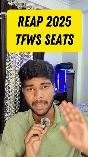 🎓 TFWS Seats in REAP 2025 🆓 | BTech with 0 Fees? 💸 Full Details of TFWS Scheme Explained 🔍📚#reaptfws