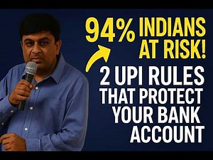94% Indians at Risk! 2 UPI Rules That Protect Your Bank Account