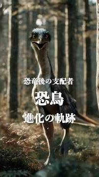 恐竜後の支配者、恐鳥の進化の軌跡 #evolution #dinosaur #進化 #恐鳥 #古代生物 #テラーバード