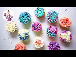 EASY Wilton tip 1M Buttercream Piping Techniques