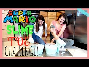 Mario Slime Toe Challenge!