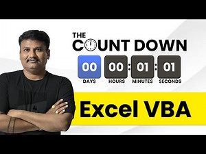 Excel VBA: Count Down Timer