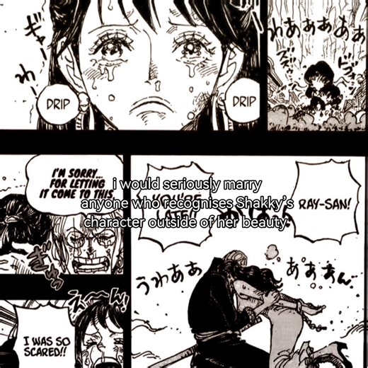 //#SHAKUYAKU , garlings a fraud. I only see people talk about Shakky’s beauty and sexulizing her , I wanna see someone talk about her character. I wanna see someone make an angst edit of her. #angst #shakky #onepiece #kujapirates