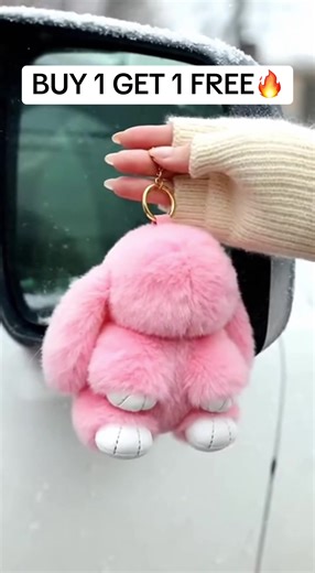 Winter keys,but make it cute.#bunny #girls #tiktokshopholidayhaul #keychain #gift