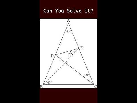 can you solve this math geomatry problems? #shorts #youtubelive #maths #live