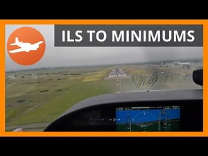 FLY ALONG with a CFII - ILS to MINIMUMS - real IFR training - actual tips and tricks IFR conditions
