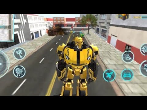Flying Robot Car Transformation Game 2026 🤖✈️ Epic City Battles | Android Gameplay