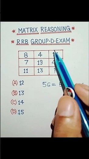 Matrix Reasoning || by rpsir classes ||
