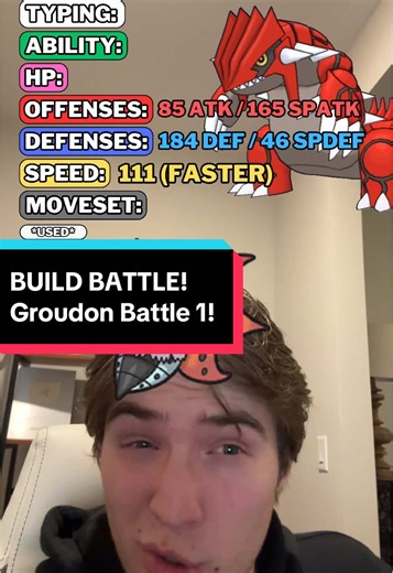 Groudon Build Battle Challenge for Pokémon Fans