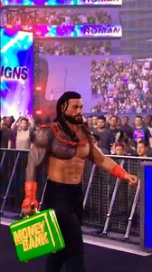 Roman Reigns with the Money in the Bank?! Crowd goes WILD! 🤯