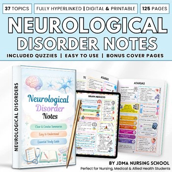 Neurology Study Notes for Nursing Students | Neurological Disorders Study Guide