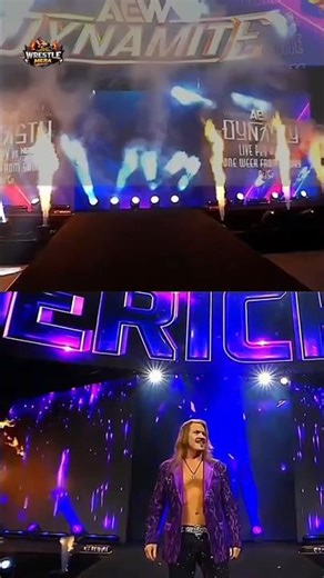 Chris Jericho Return AEW Dynamite #wrestlemera #aew #shorts