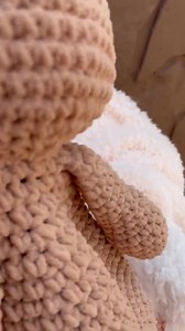 Crochet Bear Lovey Snuggler - Etsy Canada