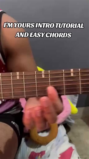 I'm Yours Intro Tutorial: Easy Guitar Chords