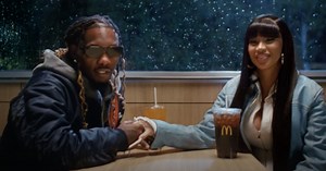 Cardi B and Offset Appear in Super Bowl Ad Promoting Their Own McDonald's Meal