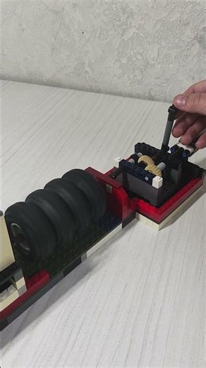 LEGO Technic Gearbox 2 speed+engine piston #legoengine #lego #automobile #legotechnic #legotutorial