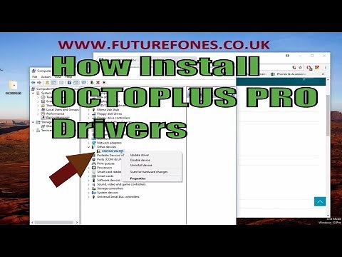 How Install OCTOPLUS PRO Drivers, Step by Step Instructions To Solve HSJTAG VOx100