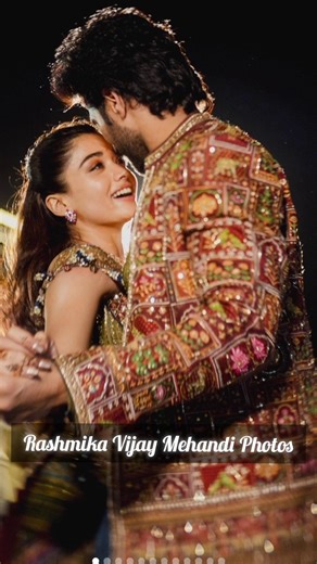 Rashmika Vijay Mehandi Photos #rashmikamandanna #vijaydevarakonda #marriage #yt #ytshorts #shorts