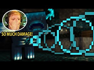 Gamers Reaction to the Warden Sonic Boom in Minecraft