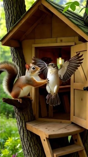 🐿️ Bird Flight School: Squirrel Edition 🦅