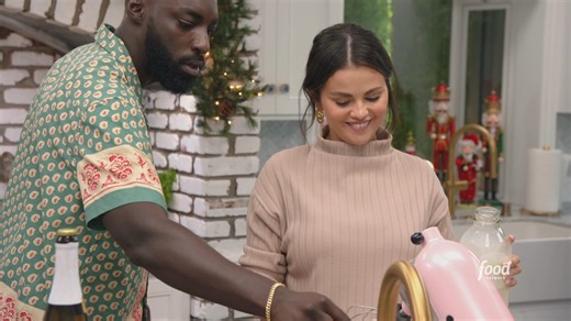Selena Gomez's latest dessert obsession? Malva Pudding, a classic South African cake that's super moist and caramelized with a cream sauce on top 😍 Watch as Selena continues her culinary education on #SelenaAndRestaurant, Thursday @ 7|6c! Get Chef Eric Adjepong's recipe: https://foodtv.com/44jlrSy. | Food Network