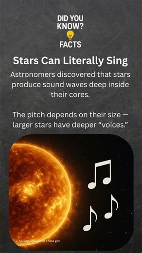 STARS HAVE VOICES — AND ASTRONOMERS CAN HEAR THEM