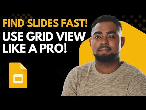 How to Quickly Navigate Google Slides with Grid View