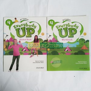 Giáo trình Everybody Up Level 4 - ( Bản 2nd gồm Student Book , Workbook) - Tặng Kèm File Nghe - LalaBookShop