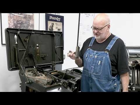 Ludlow: Cleaning the Plunger | Linotype Legacy Series 16
